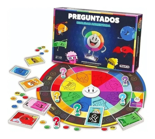 Preguntados Realidad Aumentada Juego De Mesa Original Toy Ed