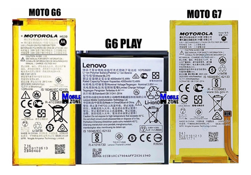 Imagen 1 de 6 de Batería Pila Motorola E6 E5 G6 G6 Play Plus G7 G7 Plus Power