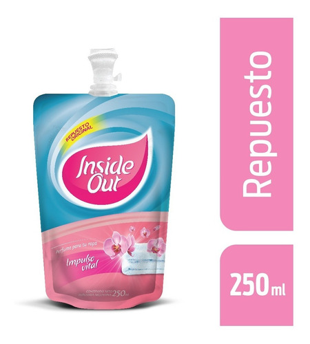 Perfume Para Ropa Inside Out Impulso X 250ml - Repuesto