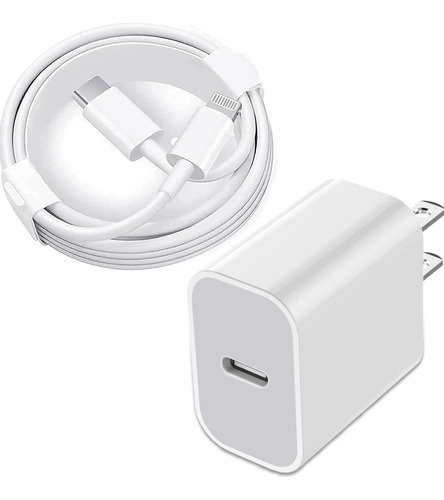Cargador Carga Rápida Apple 20w Tipo C