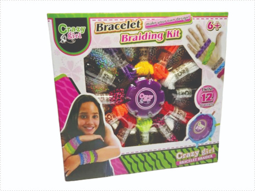 Máquina Para Hacer Pulseras Para Niñas Crazy Girl 