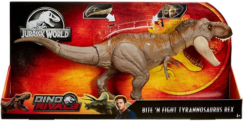 Imagen 1 de 3 de  Jurassic World Bite 'n Fight Tyrannosaurus Rex 