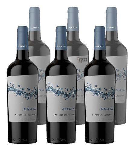 Vino Anaia Cabernet Sauvignon Caja X6 Unidades