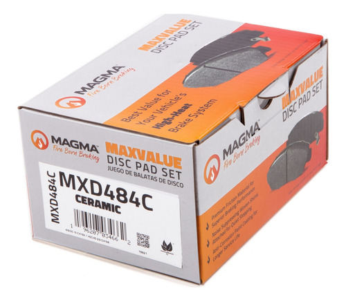 Balatas Delanteras Mirage 1.8l 4cil 2001 Ceramica