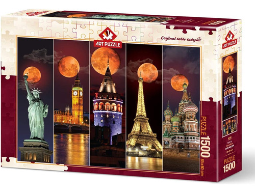 Luna De Sangre Rompecabezas Art Puzzle 1500 Piezas 4548