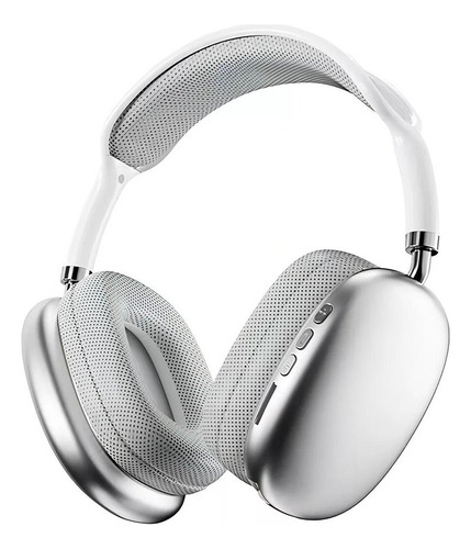 Audifonos Diadema Inalambricos Bluetooth Con Micrófono Gris