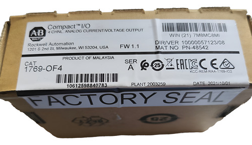 Allen Bradley 1769-of4 Módulo Análogo