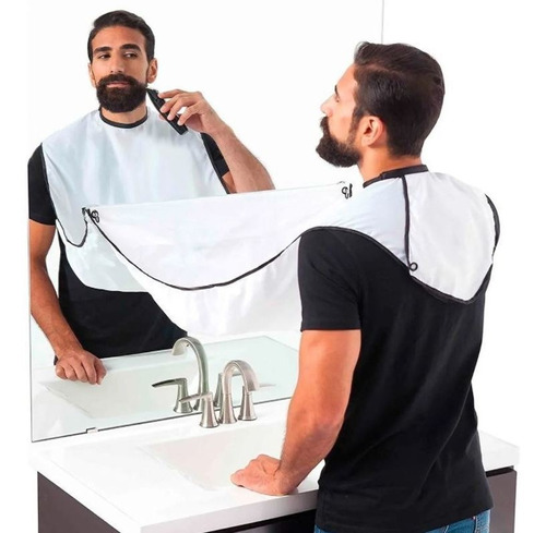 Capa De Baño Para Barba Delantal 