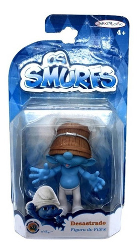 Mini Boneco Colecionável Desastrado - Os Smurfs - Original