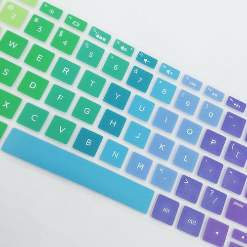 - Cubierta Protectora De Teclado De Silicona Para Hp 15.6