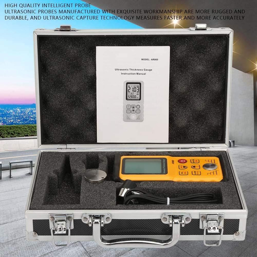 Medidor De Espesor Ultrasónico Ar860 Medidor Digital
