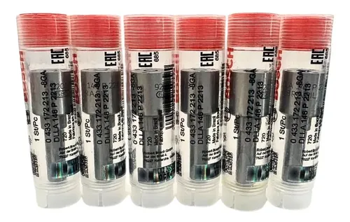 0433172213 Kit C/ 6 Bico Injetor Sistema Bosch Dlla146p2213