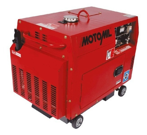 Gerador 5kva Motomil - Diesel - 5000w - Automático Com Ats