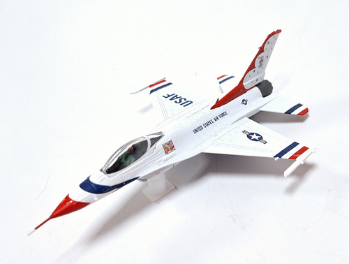 Miniatura Diecast 1/100, F16c Thunderbird, Usaf 2009