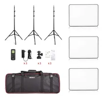 Comprar Kit Iluminacion Led, Set 3 Luces Led Iluminacion Fotografica
