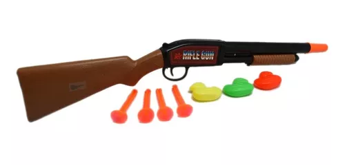 Rifle Escopeta De Aire Manual Con Dardos Juguete Para Niños
