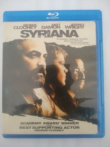 Syriana Blu Ray Película George Clooney 