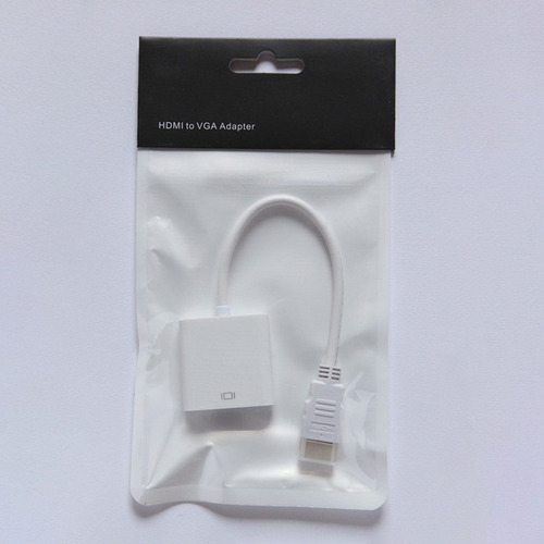 Hdmi Macho Para Vga Fêmea Cabo De Vídeo Cabo Adaptador 1