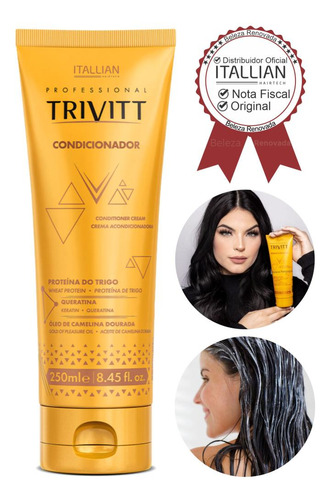 Condicionador Para Cabelos Trivitt 250ml Original