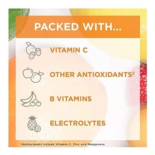 Emergen-c 1000 Mg De Vitamina C Sabor Frambuesa Con 30 Pzas