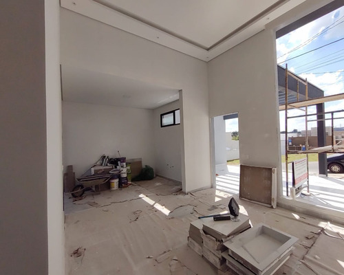Imagem 1 de 14 de Casa 105m² 3 Dormitórios 1 Suíte Vila Paraty Indaiatuba Sp - Ca01065 - 69953087