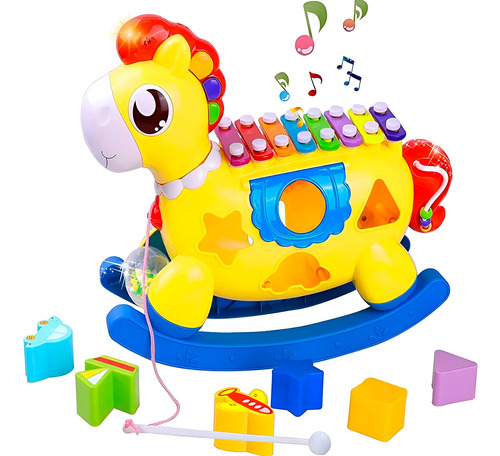 Juguete Infantil Caballo Musical Didáctico Bebe