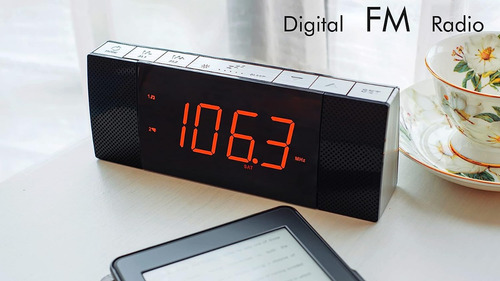 Radio Reloj Itoma Cks503 C/bocinas, Bluetooth Y Puerto Usb