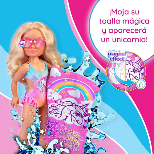 Famosa - Muñeca Nancy Un Dia Con Toalla Magica