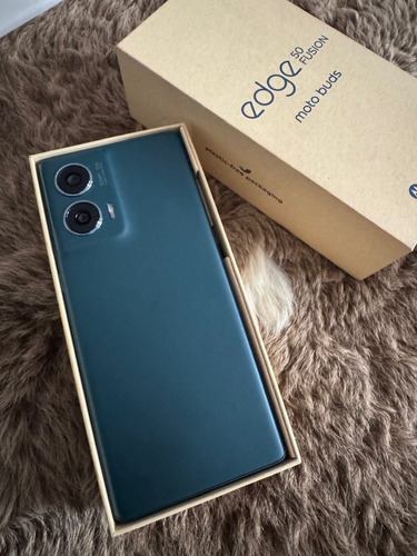 Celular Moto Edge 50 Fusión 256gb 8gb Ram Verde Verde Musgo (Usado)