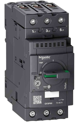 Guardamotor Regulable 70-80a Gv3p80 Schneider Electric