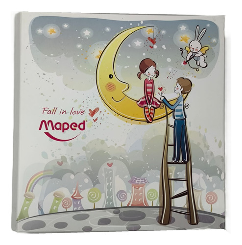 Carpeta Escolar N3 Varios Diseños Originales Maped 3 Anillos Fall In Love