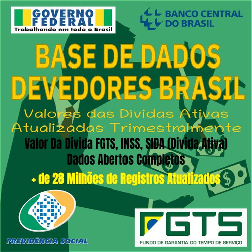 Api Pesquisa Dados Divida Sida-fgts-inss + Atualização 1 Ano