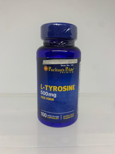 * * 2024 * L-tyrosine 500mg - 100 Uds Puritan's Pride