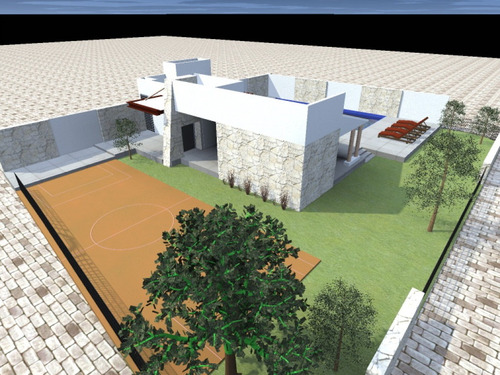 Imagen 8 de 9 de Terreno En Esquina Fracc.privado-2 Kms Del Centro, Casa Club