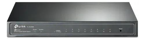 Tp-link Tl-sg2008: Switch Gigabit 8 Puertos Vlan Qos Omada