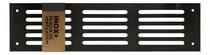 Comprar Rejilla Ventilación Muebles, Hogar Acero Inox Negro 30 X 7,5