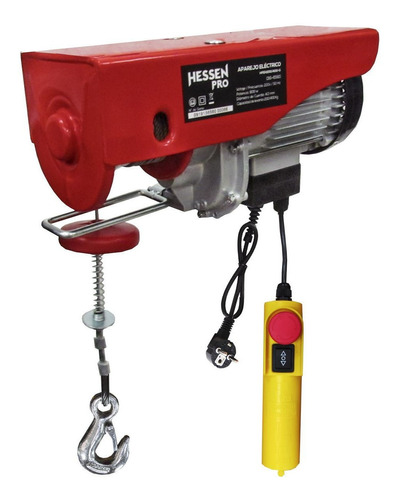 Aparejo Eléctrico Hessen 400kg 800w -ynter Industrial