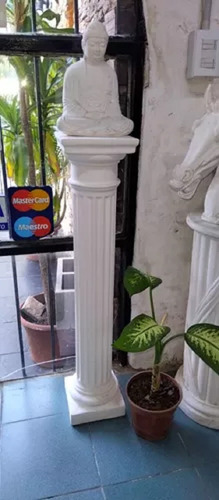 Columna Dorica Yeso 1m