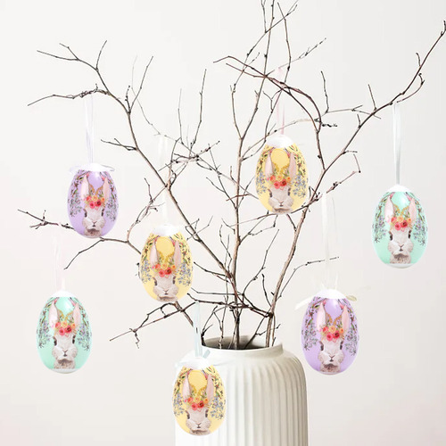 Huevos De Pascua Para Decoración De Fiesta De Pascua Para El