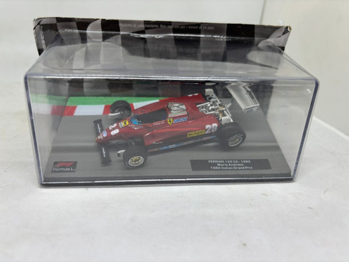 Ferrari 126 C2 Italia Gp Mario Andretti 1982 Escala 1/43 Bordó (Usado)