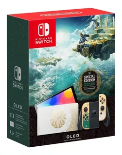 Consola Nintendo Switch Oled Zelda Tears Of The Kingdom