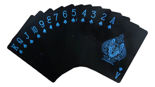 Baraja De Póquer De Plástico Para Juegos De Póquer, Cartas D