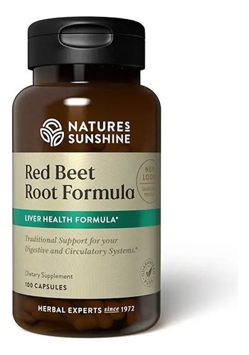 Nature's Sunshine | Red Beet Root Formula | 920mg | 100 Caps