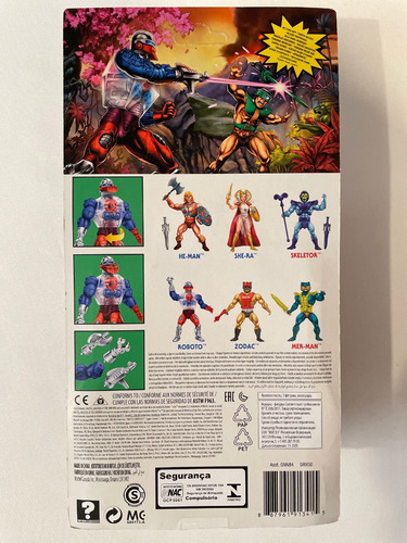 Roboto Motu Origins Wave 3 Card Unpunched Multilenguaje 2020 (Usado)