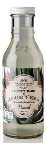 Concentrado De Aloe Vera Comestible 100% Orgánico