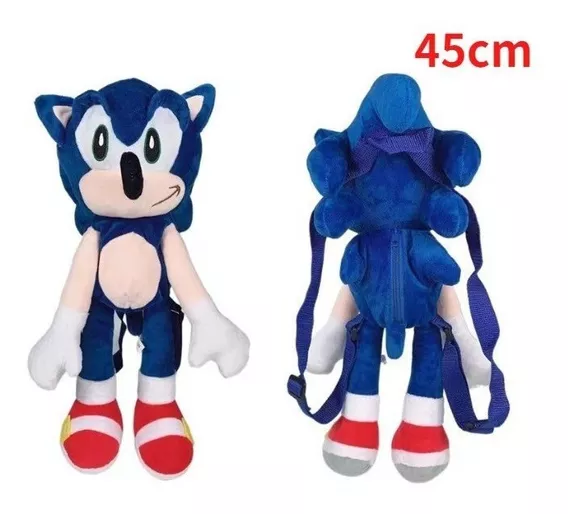 Mochila Para Muñecas De Peluche Carácter Sonic Baby