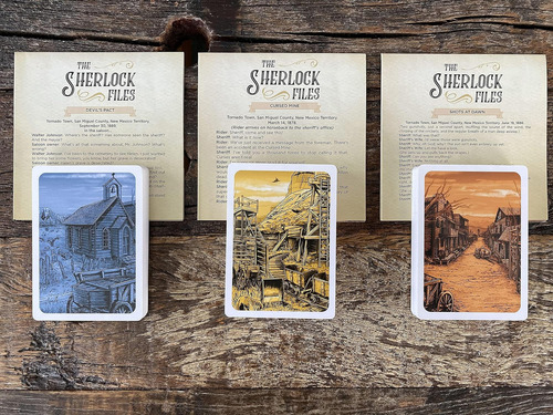 Tableros Y Cartas Independientes Sherlock Files Vol 4 Fatal