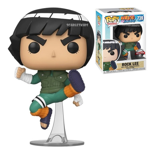 Funko Pop Naruto Rock Lee 739 Original Scarlet Kids