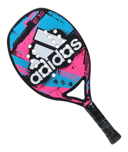 Raquete De Beach Tennis adidas Bt 3.0 Preta Azul E Rosa