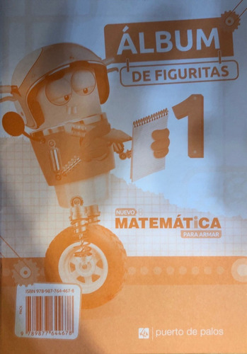 Nuevo Matematica Para Armar 1 Pack - Puerto De Palos, de Ressia De Moreno, Beatriz. Editorial Puerto De Palos, tapa blanda en español, 2021